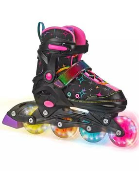 Roller Derby | Stryde Lighted Girl's Adjustable Skates Small (11-1),商家Macy's,价格¥382