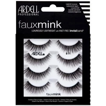 Ardell | Faux Mink Lashes 811 4-Pack,商家Macy's,价格¥131