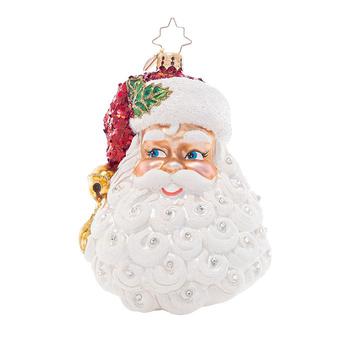 商品Christopher Radko | Sparkling Santa Face Ornament,商家Bloomingdale's,价格¥573图片