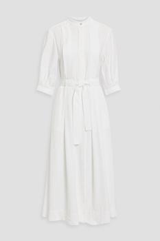 product Eulalie pleated twill midi dress image