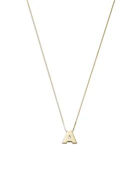 Bloomingdale's | Initial Pendant Necklace in 14K Yellow Gold, 16" - 100% Exclusive,商家Bloomingdale's,价格¥1572