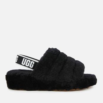 加拿大ugg拖鞋, UGG | UGG Women's Fluff Yeah Slippers - Black商品图片 