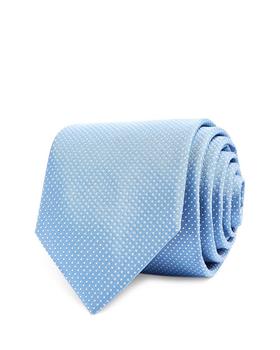 商品Hugo Boss | Micro Dot Silk Skinny Tie,商家Bloomingdale's,价格¥565图片