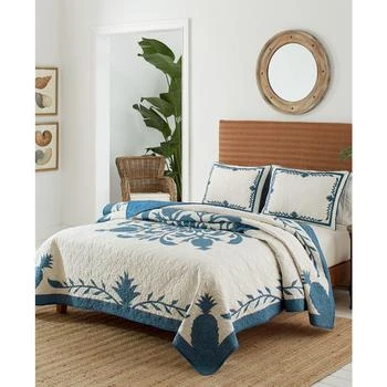 Tommy Bahama | Tommy Bahama Aloha Pineapple Embroidered Quilt,商家Macy's,价格¥936