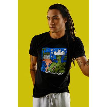 商品x Yotuel Men's Noche En El Campo Art Print Crewneck Short-Sleeve T-Shirt,商家Macy's,价格¥292图片