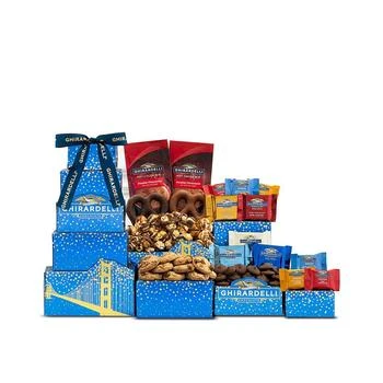 Wine Country Gift Baskets | Ghirardelli Chocolate Lovers Gift Tower, 14 Pieces,商家Macy's,价格¥298