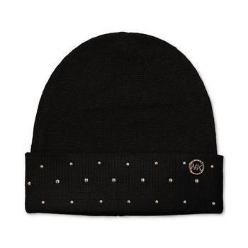 Michael Kors | Women's Studded Cozy Knit Beanie商品图片,额外7折, 额外七折