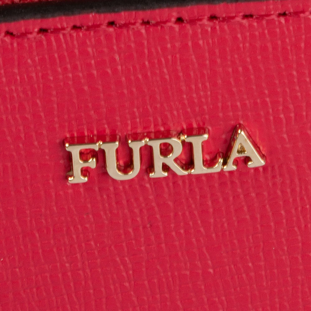 推荐FURLA 女士红色牛皮单肩包 1046074商品