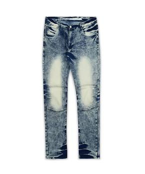 Reason Clothing | Plus Size Craft Washed Moto Jeans商品图片,3.3折×额外8折, 额外八折