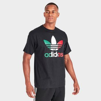 推荐Men's adidas Originals Stacked Trefoil Mexico T-Shirt商品