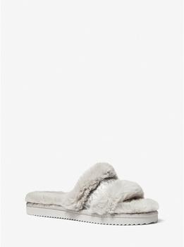 Michael Kors | Scarlett Faux Fur Slide Sandal商品图片,7.5折