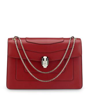 bvlgari包, BVLGARI | Leather Serpenti Forever Shoulder Bag商品图片 