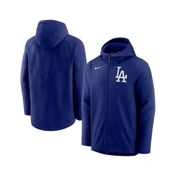 推荐Men's Royal Los Angeles Dodgers Authentic Collection Full-Zip Hoodie Performance Jacket商品
