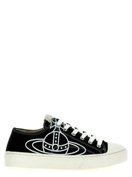 Vivienne Westwood | Plimsoll Sneakers White/Black,商家Wanan Luxury,价格¥1026