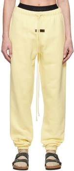 Yellow Drawstring Lounge Pants