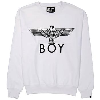 推荐Men's Boy Eagle Scribble Cotton Sweatshirt商品
