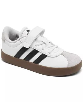 Adidas | Little Kids VL Court 3.0 Fastening Strap Casual Sneakers from Finish Line,商家Macy's,价格¥421