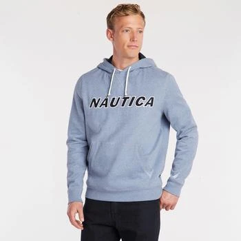 Nautica | Nautica Mens Big & Tall Pullover Logo Hoodie 5折