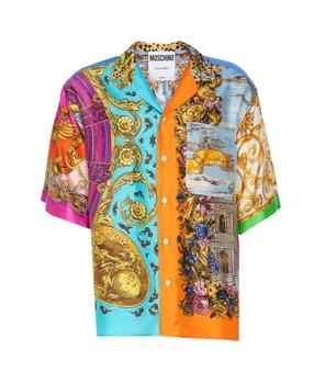 Moschino | Scarf Print Shirt 9折, 独家减免邮费