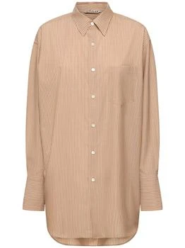 推荐Super Fine Wool Striped Shirt商品