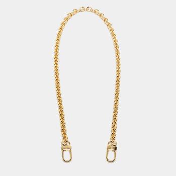 lv链条包, [二手商品] Louis Vuitton | Louis Vuitton Gold Chain Link Shoulder Bag Strap商品图片 