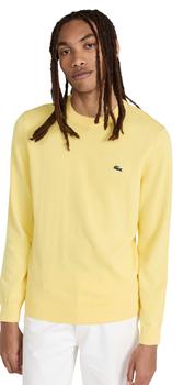 Lacoste | Lacoste Organic Cotton Crew Neck Sweater商品图片,