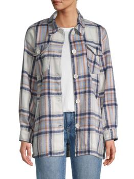 VIGOSS, VIGOSS | Plaid Shirt Jacket商品图片 2.5折
