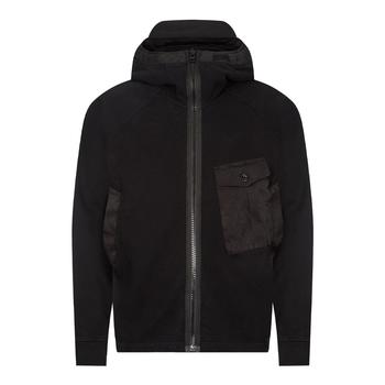 推荐Ten C Full Zip Hooded Sweatshirt - Black商品