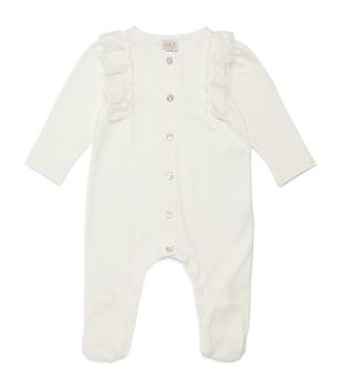 Paz Rodriguez | Lace-Detail All-In-One (0-12 Months)商品图片,7折