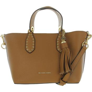 推荐MICHAEL Michael Kors Womens Brooklyn Leather Convertible Satchel Handbag商品