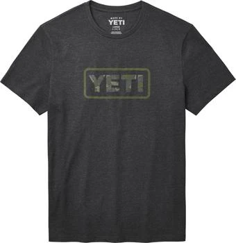推荐YETI Men's Camo Logo Badge Short Sleeve T-Shirt商品