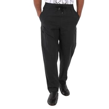 推荐Burberry Men's Dark Grey Melange Stretch Wool Jogging Pants, Brand Size 48 (Waist Size 32.7")商品
