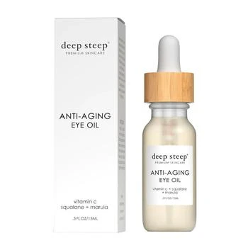 product Deep Steep Premium Skin Care Anti Aging Eye Oil, 0.5 Oz image