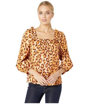 Kate Spade衣服, Kate Spade | Panthera Square Neck Top商品图片 2.3折