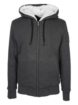 Moose Knuckles | Moose Knuckles Zip-Up Drawstring Hoodie商品图片,6.9折起