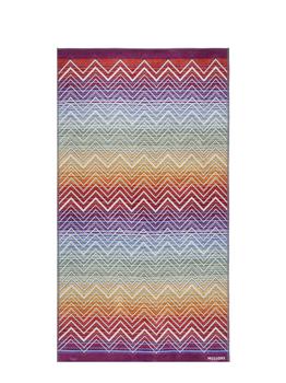 商品Missoni | Missoni Home Geometric-Pattern Stripe-Detailed Bath Towel,商家Cettire,价格¥1441图片