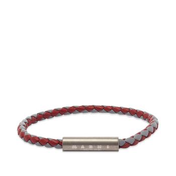 推荐Marni Leather Tab Bracelet商品