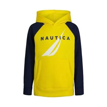 Nautica | Big Boys Colorblocked Long Sleeve Pullover Polyester Hoodie 