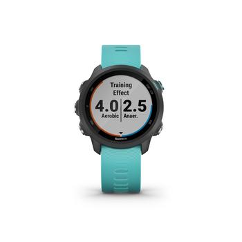 商品Garmin | Unisex Forerunner 245 Music Aqua Silicone Strap Smart Watch 30.4mm,商家Macy's,价格¥2533图片