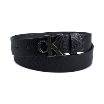 推荐Men's Logo Plaque Buckle Fashion Jean Belt商品