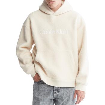 Calvin Klein | Men's Relaxed Fit Long-Sleeve Pullover Logo Hoodie商品图片,4.9折