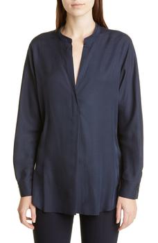 vince真丝, Vince | Split Neck Silk Blend Tunic商品图片 3.9折