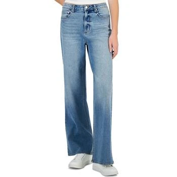 Tinseltown | Juniors' High Rise Wide Leg Jeans,商家Macy's,价格¥360