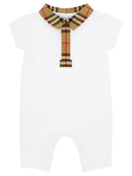 Burberry | Burberry Kids Logo Patch Short-Sleeved Pyjamas 4.9折起, 独家减免邮费
