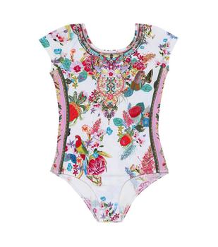 Camilla | Floral stretch-cotton bodysuit商品图片,6.9折