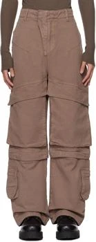 推荐Brown Hard Cargo Pants商品