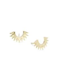 product ​14K Yellow Gold Spike Studs image