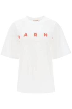 推荐Marni logo print t-shirt商品