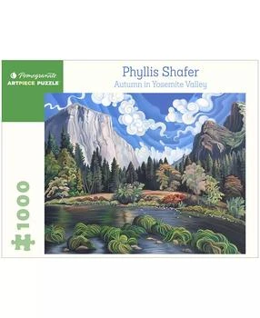 University Games | Pomegranate Communications, Inc. Phyllis Shafer Autumn in Yosemite Valley Puzzle, 1000 Pieces,商家Macy's,价格¥152