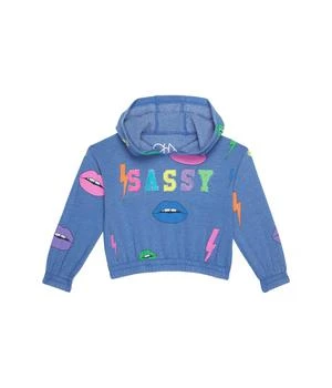 Chaser | Lips & Bolts Vintage Fleece Hoodie with Chenille Patches (Little Kids/Big Kids) 6.1折